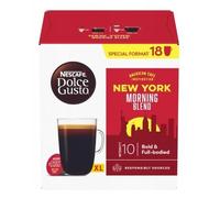 NESCAFÉ DOLCE GUSTO New York Morning Blend XL Coffee Pods, 18 Capsules - Bold & Intense Roast