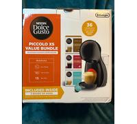 NESCAFE Dolce Gusto Piccolo XS De’Longhi Coffee Machine 36 Pods Included
