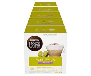 Nescafe Dolce Gusto Skinny Cappuccino 16 pods (Pack of 5)
