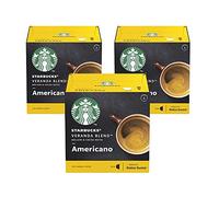 Nescafe Dolce Gusto Starbucks Americano Veranda Blend x 3 Boxes (36 Capsules) 36 Drinks