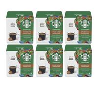 Nescafe Dolce Gusto Starbucks Coffee Pods 6 Boxes (72 Drinks), Americano