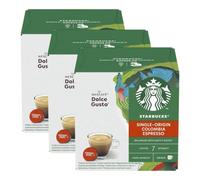 Nescafe Dolce Gusto Starbucks Colombia Espresso x 3 Boxes (36 Capsules)