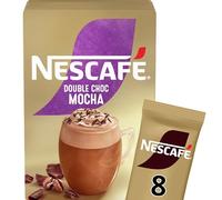 NESCAFÉ Double Choc Gold Mocha Instant Coffee 8 x 20.9g Sachets, 100% Responsibly Sourced Coffee