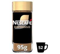 NESCAFÉ Espresso Instant Coffee, Rich Crema,100 Percent Arabica Premium Instant Espresso Coffee, 95g