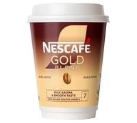 Nescafe & Go Gold Blend Black Coffee Foil-sealed Cup for Drinks Machine Ref 12033810 - Pack 8