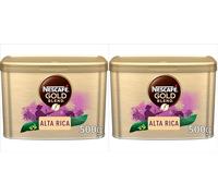 NESCAFÉ Gold Blend Alta Rica Instant Coffee 500g Tin (Pack of 2)