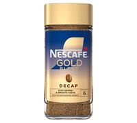 NESCAFÉ Gold Blend Decaf Premium Instant Coffee, Rich Aroma and Smooth Taste Gold Blend Decaf Coffee, 190g (Pack of 1)