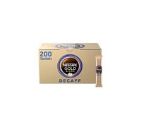 NESCAFE Gold Blend Decaf Instant Coffee Sachets - 200 x 1.8g Sticks