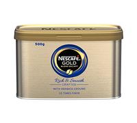 Nescafe Gold Blend Decaff Instant Coffee 500G - Instant Arabica and Robusta Beans Premium Coffee for Home and Office