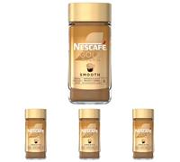NESCAFÉ Gold Blend Smooth Premium Instant Coffee, Silky Smooth Light Roasted Arabica and Robusta Coffee, 190g (Pack of 4)