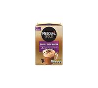Nescafe Gold Double Choc Mocha Instant Coffee Sachets (Pack of 6, Total 48 Sachets)