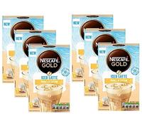 NESCAFÉ Gold Iced Vanilla Instant Coffee, 7 Sachets, (Pack of 6, Total 42 Sachets)