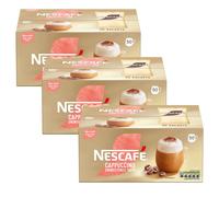 Nescafe Gold Instant Coffee Sachets 50 Unsweetened Cappuccino (Pack of 3)