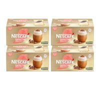 Nescafe Gold Instant Coffee Sachets 50 Unsweetened Cappuccino (Pack of 4)