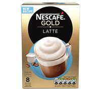 NESCAFÉ GOLD Latte Coffee, 8 Sachets, (Pack of 6, Total 48 Sachets)