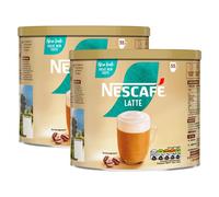 Nescafe Gold Latte Instant Coffee Granules 1kg (Pack of 2) - Creamy Frothy Drink
