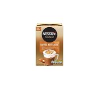 Nescafe Gold Toffee Nut Instant Coffee Sachets (Pack of 6, Total 48 Sachets)