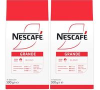NESCAFE Grande Roast and Ground Filter Coffee 500g | Round-Bodied Arabica and Robusta blend (Pack of 2)