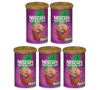 NESCAFÉ Green Triangle Mocha Instant Coffee Tin, 260g (Pack of 5) - Multiserve Frothy Instant Coffee Inspired by Quality Street - Hazelnut & Chocolate Flavour - 1300g Total