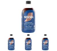 Nescafé Iced Coffee Espresso Concentrated Decaf Flavour 500ml (Pack of 4)