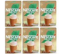 NESCAFÉ Irish Latte Instant Coffee Sachets, x7 (Pack of 6, Total 42 Sachets) - Creamy Latte with Smooth Irish Flavour