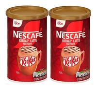 NESCAFÉ KitKat Latte Instant Coffee Tin, 273g (Pack of 2) - Multiserve Frothy Instant Coffee Inspired by KitKat - Chocolatey & Creamy Latte - 546g Total