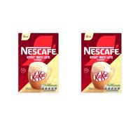 NESCAFÉ KitKat White Flavour Latte 7x20g sachets, 100% Responsibly Sourced Coffee (2 pack)