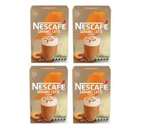 NESCAFÉ LATTE Caramel Instant Coffee Sachets x7 Pack of 4 Total 28 Sachets