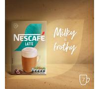 NESCAFÉ Latte Instant Coffee 7 Sachets 100percent Responsibly Sourced