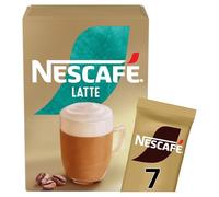 NESCAFÉ Latte Instant Coffee 7 Sachets, 100percent Responsibly Sourced Coffee Pack of 1