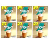 NESCAFÉ Latte x12 Instant Coffee Sachets (Pack of 6, Total 72 Sachets)