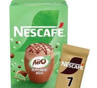 Nescafe Peppermint Aero Mocha 7 x 19g Sachets, 100% Responsibly Sourced Coffee