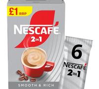 Nescafe Original 2 in 1 Coffee Sachets (11 x (6 x9g)) PMP Packs