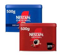 NESCAFÉ Original 500g & Orignal Decaf 500g Instant Coffee Tins