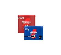 NESCAFÉ Original 750g & Orignal Decaf 500g Instant Coffee Tins