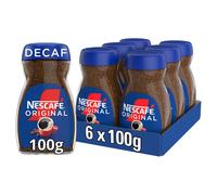 NESCAFÉ Original Decaf Instant Coffee 100g, Rich Aroma, Full & Bold