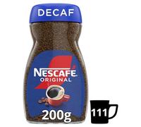 NESCAFÉ Original Decaf Instant Coffee 200g, Rich Aroma, Full & Bold Flavour