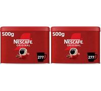 NESCAFÉ Original Instant Coffee 500g Tin (Pack of 2)