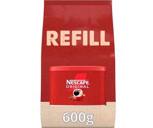 NESCAFÉ Original Medium Roast Instant Coffee Refill Pouch 600g