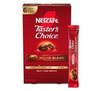 Nescafe Tasters Choice House Blend Instant Coffee 6 Single Serve Sachets 18g