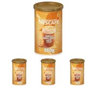 Nescafe Vanilla Cookie Dough Latte Coffee 260g Tub (Pack of 4)