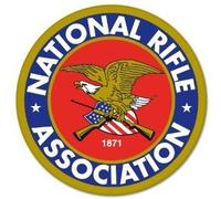 NeschToy NRA National Rifle Association Bumper Sticker 4" x 4"