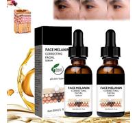 Neslemy Melanin Correcting Facial Serum - Fast Dark Spot Remover, Whitening Skin Melanin Correcting Facial Serum, Bright & Even Out Skin Tone, Mild and Not Stimulating for Any Part (2pcs)