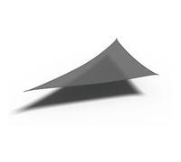 Nesling Triangle Sun Shade Sail 90° Triangle UV Protection Gray 4x4x5,7