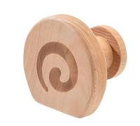 NESLNQC Solid Wood Coat Rack, Creative Biscuit Wall-Mounted Coat Hook, Wall Hook, Suitable for Behind The Door, Kitchen, Bedroom, Entrance(7.1cm/2.7in)