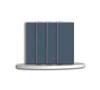 NESLNQC Wall Padding for Autism Kids - Anti-Collision, 4PCS 20 x 50cm 3D Upholstered Wall Panels Wall Stickers Self Adhesive for Bedroom Headboard, PU Leather + High Density Foam (Color : G)