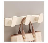 NESLNQC White Coat Rack Hook, Aluminum Alloy Wall Mounted Coat Hook, Modern Style Wall Hook, Decorative Hook Rack, for Coats, Hats, Bags, Bedrooms, Behind Doors, Entrances(36.2cm/14.2in)