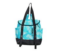 Neso Beach Tote, Use as a Carry-On, Beach Bag or Backpack, Aqua Fronds, L, Tote