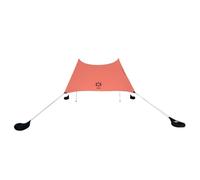 Neso Tents Grande Beach Tent, 2.1 m(7ft) Tall, 2.7m(9ft) x 2.7m(9ft), Reinforced Corners and Cooler Pocket (Coral)