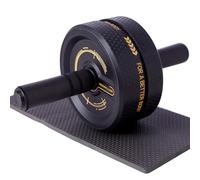 NESOHC-LLEW Upgraded Ab Roller Wheel. Abdominal Training Roller for Men/Women, Abdominal Wheels Widened to 3.4 ", Rubber Tread of The Abdominal Wheel Upgraded, Max Weight 490 lbs